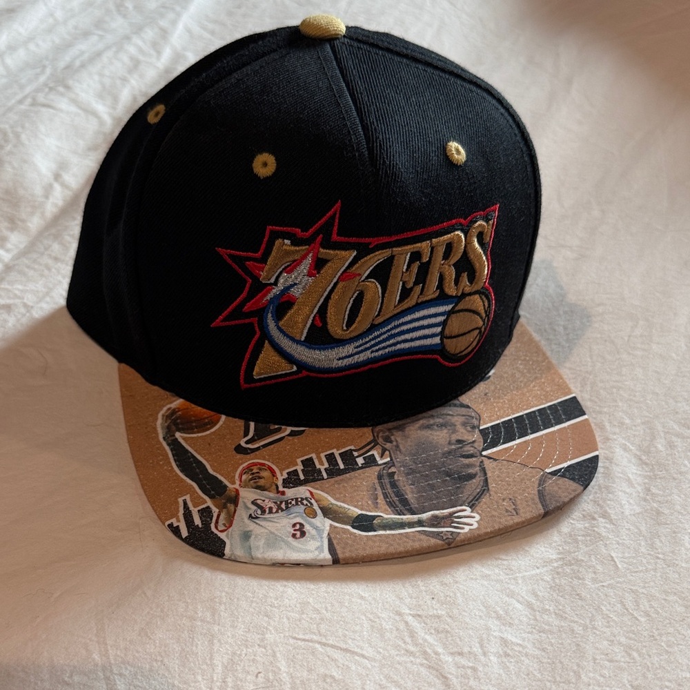 Allen Iverson flat bill cap - Mitchell & Ness